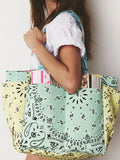 Sac Picnic - Mint / Colorblock