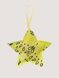 Christmas bauble - STAR - Mint / Pale Yellow