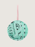 Christmas bauble - ROUND - Mint / Lilac