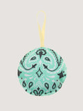 Christmas bauble - ROUND - Mint / Pale Yellow