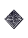 Silk bandana - BLACK MI COLAZON - Small Size