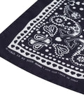 Silk bandana - BLACK MI COLAZON - Small Size