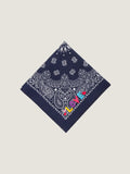 Bandana - Small Embroidery - LOVE - Navy