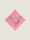 Bandana - Small Embroidery - LOVE - Pale Pink