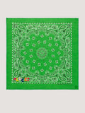 Bandana - Petite Broderie - LUCK - Vert Gazon