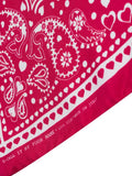 Silk bandana - RED MI COLAZON - Small Size