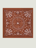 Silk Bandana - HAZELNUT - Large Size