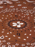 Silk Bandana - HAZELNUT - Large Size