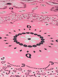 Silk Bandana - PINK - Small Size