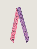 Bag Scarf - Strawberry Pink / Lilas