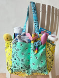 Picnic bag - Mint / Colorblock - Pre-order