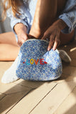 Petite Trousse de Toilette Liberty - LOVE - Navy