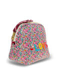 Petite Trousse de Toilette Liberty - LOVE - Bordeaux