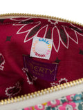 Small Toiletry Bag Liberty - LOVE - Burgundy