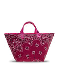 Mini Basket - Burgundy / Fuchsia