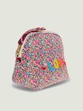 Petite Trousse de Toilette Liberty - LOVE - Bordeaux