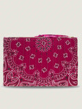 Pochette Matelassée Ordinateur - CHAMPIGNON - Bordeaux / Fuchsia