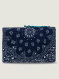 Pochette Matelassée Ordinateur - COEUR - Navy / Pétrole