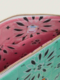 Pochette Matelassée Ordinateur - RAINBOW - Mint / Pale Pink