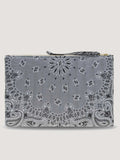 Quilted Laptop Sleeve - YIN & YANG - Pale Grey / Dark Grey - PRE-ORDER