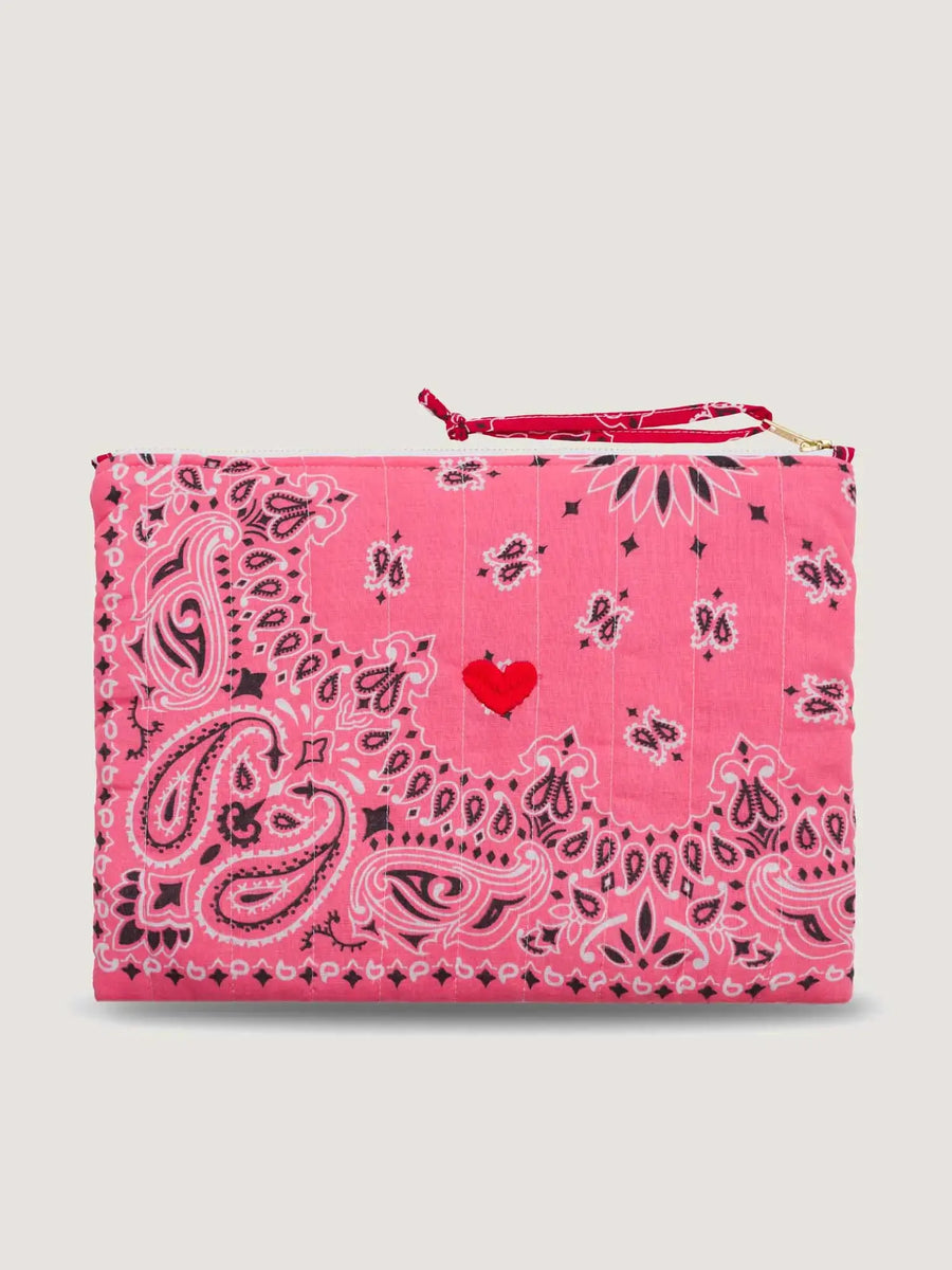 Bandana fabric popular Clutch