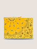 Pochette Zippée Matelassée - RAINBOW - All Gold Yellow