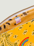 Pochette Zippée - RAINBOW - All Gold Yellow