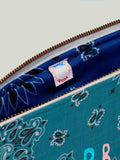 Zipped pouch - Small customized embroidery