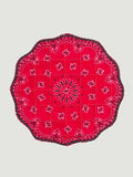 Bandana Placemat - REAL RED