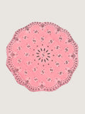 Bandana Placemat - PALE PINK