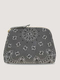 Toiletry Bag - HEART - Dark Grey / Pale Grey