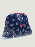 Toiletry bag - HEART - Navy / Real Red