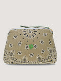 Toiletry Bag - CLOVER - Beige / Week-end Green