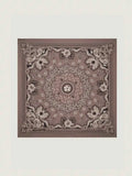 Silk Bandana - WARM GREY - Small Model